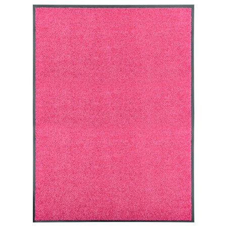 Rosa waschbare Fußmatte 90x120 cm von vidaXL, Fußmatten - Ref: Foro24-323448, Preis: 53,70 €, Rabatt: %