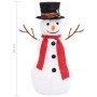 Muñeco de nieve decorativo de Navidad con LED tela lujosa 60 cm de vidaXL, Luces de Navidad - Ref: Foro24-329759, Precio: 48,...