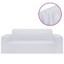 Elastic cover for 2-seater armchair, white polyester jersey by vidaXL, Covers - Ref: Foro24-332949, Price: 26,72 €, Discount: %