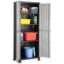 Plastic wardrobe 68x39x171.5 cm by vidaXL, Lockers and storage cabinets - Ref: Foro24-337896, Price: 148,32 €, Discount: %