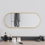 Golden oval wall mirror 60x25 cm by vidaXL, Mirrors - Ref: Foro24-348197, Price: 28,40 €, Discount: %