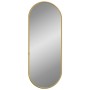 Golden oval wall mirror 60x25 cm by vidaXL, Mirrors - Ref: Foro24-348197, Price: 28,40 €, Discount: %