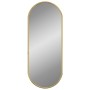 Golden oval wall mirror 60x25 cm by vidaXL, Mirrors - Ref: Foro24-348197, Price: 28,40 €, Discount: %