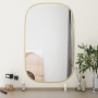 Golden wall mirror 80x50 cm by vidaXL, Mirrors - Ref: Foro24-348220, Price: 59,62 €, Discount: %