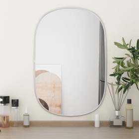 Silver wall mirror 60x40 cm by vidaXL, Mirrors - Ref: Foro24-348212, Price: 38,90 €, Discount: %