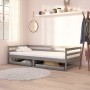 Drawers for sofa bed 2 pieces gray solid pine wood by vidaXL, Beds and accessories - Ref: Foro24-806972, Price: 41,14 €, Disc...