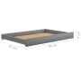 Drawers for sofa bed 2 pieces gray solid pine wood by vidaXL, Beds and accessories - Ref: Foro24-806972, Price: 41,14 €, Disc...