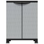 Plastic wardrobe rattan design 68x39x92 cm by vidaXL, Lockers and storage cabinets - Ref: Foro24-337898, Price: 101,99 €, Dis...