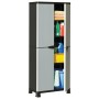 Plastic wardrobe rattan design 68x39x171.5 cm by vidaXL, Lockers and storage cabinets - Ref: Foro24-337899, Price: 163,83 €, ...