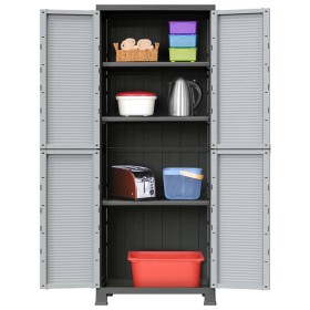 Plastic cabinet 68x39x171.5 cm by vidaXL, Lockers and storage cabinets - Ref: Foro24-337901, Price: 149,45 €, Discount: %