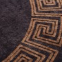 Black and gold non-slip washable rug φ120 cm by vidaXL, Rugs - Ref: Foro24-337933, Price: 24,96 €, Discount: %