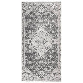 Light gray flat weave outdoor rug 100x200 cm by vidaXL, Outdoor protectors - Ref: Foro24-317053, Price: 39,99 €, Discount: %