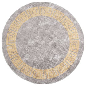 Washable non-slip gray rug φ120 cm by vidaXL, Rugs - Ref: Foro24-337939, Price: 32,67 €, Discount: %