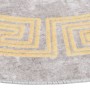 Washable non-slip gray rug φ120 cm by vidaXL, Rugs - Ref: Foro24-337939, Price: 32,67 €, Discount: %