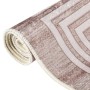 Alfombra lavable antideslizante beige 80x150 cm de vidaXL, Alfombras - Ref: Foro24-337940, Precio: 25,99 €, Descuento: %