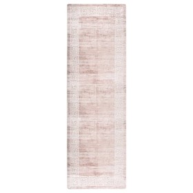 Alfombra lavable antideslizante beige 80x300 cm de vidaXL, Alfombras - Ref: Foro24-337941, Precio: 34,98 €, Descuento: %