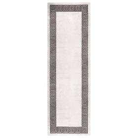 Alfombra lavable antideslizante beige claro 80x300 cm de vidaXL, Alfombras - Ref: Foro24-337947, Precio: 40,38 €, Descuento: %