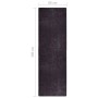 Alfombra lavable antideslizante gris antracita 80x300 cm de vidaXL, Alfombras - Ref: Foro24-337953, Precio: 34,94 €, Descuent...