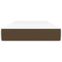 Pocket spring mattress dark brown fabric 90x190x20 cm by vidaXL, Mattresses - Ref: Foro24-347697, Price: 144,47 €, Discount: %