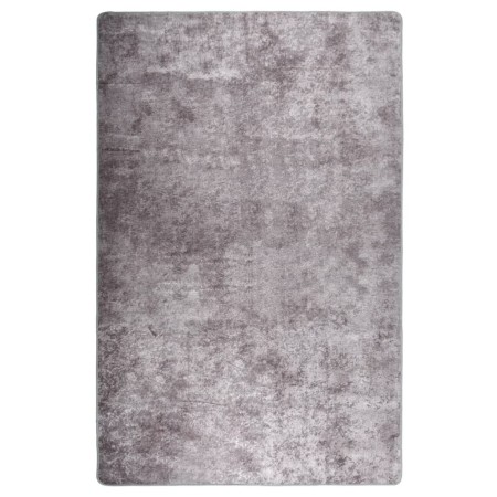 Alfombra lavable antideslizante gris 80x150 cm de vidaXL, Alfombras - Ref: Foro24-337958, Precio: 31,99 €, Descuento: %