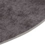 Alfombra lavable antideslizante gris φ120 cm de vidaXL, Alfombras - Ref: Foro24-337963, Precio: 29,52 €, Descuento: %