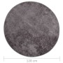 Gray non-slip washable rug φ120 cm by vidaXL, Rugs - Ref: Foro24-337963, Price: 29,52 €, Discount: %