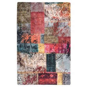 Alfombra lavable patchwork antideslizante multicolor 80x150 cm de vidaXL, Alfombras - Ref: Foro24-337964, Precio: 24,10 €, De...