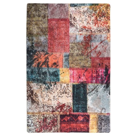 Washable non-slip multicolor patchwork rug 80x150 cm by vidaXL, Rugs - Ref: Foro24-337964, Price: 22,92 €, Discount: %