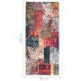 Alfombra lavable patchwork antideslizante multicolor 80x300 cm de vidaXL, Alfombras - Ref: Foro24-337965, Precio: 39,53 €, De...