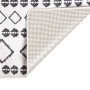 Black and white non-slip washable rug 80x300 cm by vidaXL, Rugs - Ref: Foro24-337971, Price: 42,85 €, Discount: %