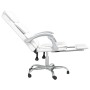 Silla de oficina reclinable cuero sintético blanco de vidaXL, Sillas de oficina - Ref: Foro24-349634, Precio: 124,74 €, Descu...