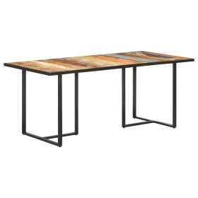 Recycled solid wood dining table 180 cm by vidaXL, Kitchen and dining tables - Ref: Foro24-320696, Price: 289,36 €, Discount: %