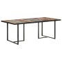 Solid recycled wood dining table 200 cm by vidaXL, Kitchen and dining tables - Ref: Foro24-320698, Price: 365,87 €, Discount: %