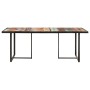 Solid recycled wood dining table 200 cm by vidaXL, Kitchen and dining tables - Ref: Foro24-320698, Price: 365,87 €, Discount: %