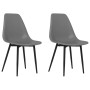 Dining chairs 2 units gray PP by vidaXL, dining chairs - Ref: Foro24-338046, Price: 93,46 €, Discount: %