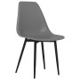 Dining chairs 2 units gray PP by vidaXL, dining chairs - Ref: Foro24-338046, Price: 93,46 €, Discount: %