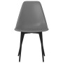 Dining chairs 2 units gray PP by vidaXL, dining chairs - Ref: Foro24-338046, Price: 93,46 €, Discount: %