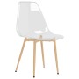 Dining chairs 4 units transparent PET by vidaXL, dining chairs - Ref: Foro24-338063, Price: 161,52 €, Discount: %