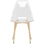 Dining chairs 4 units transparent PET by vidaXL, dining chairs - Ref: Foro24-338063, Price: 161,52 €, Discount: %