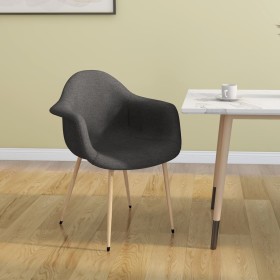 Dark gray fabric dining chair by vidaXL, dining chairs - Ref: Foro24-338084, Price: 93,24 €, Discount: %