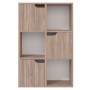 Estantería de aglomerado sonoma gris 60x27,5x88 cm de vidaXL, Librerías y estanterías - Ref: Foro24-338163, Precio: 78,24 €, ...