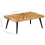 Solid mango wood coffee table 90x55x36 cm by vidaXL, Coffee table - Ref: Foro24-246163, Price: 112,02 €, Discount: %