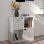 Concrete chipboard shelf 60x27.5x59.5 cm by vidaXL, Bookcases and shelves - Ref: Foro24-338168, Price: 52,99 €, Discount: %