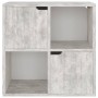 Concrete chipboard shelf 60x27.5x59.5 cm by vidaXL, Bookcases and shelves - Ref: Foro24-338168, Price: 52,99 €, Discount: %