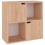 Estantería de aglomerado roble Sonoma 60x27,5x59,5 cm de vidaXL, Librerías y estanterías - Ref: Foro24-338169, Precio: 54,99 ...