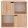 Sonoma oak chipboard shelving 60x27.5x59.5 cm by vidaXL, Bookcases and shelves - Ref: Foro24-338169, Price: 54,14 €, Discount: %