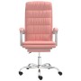 Silla de oficina reclinable cuero sintético rosa de vidaXL, Sillas de oficina - Ref: Foro24-349657, Precio: 131,99 €, Descuen...