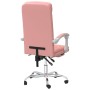 Silla de oficina reclinable cuero sintético rosa de vidaXL, Sillas de oficina - Ref: Foro24-349657, Precio: 134,84 €, Descuen...