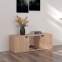 Sonoma oak engineered wood TV cabinet 88.5x27.5x30.5 cm by vidaXL, TV Furniture - Ref: Foro24-338176, Price: 46,28 €, Discoun...