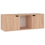 Mueble de TV madera ingeniería roble Sonoma 88,5x27,5x30,5 cm de vidaXL, Muebles TV - Ref: Foro24-338176, Precio: 46,28 €, De...